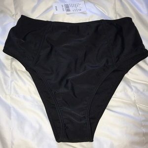 High waisted bikini bottoms